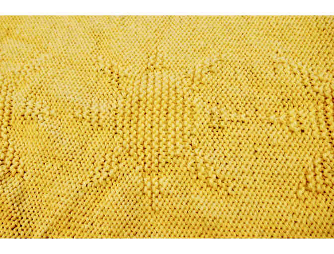 Sun, Sea and Sand Knit Blanket