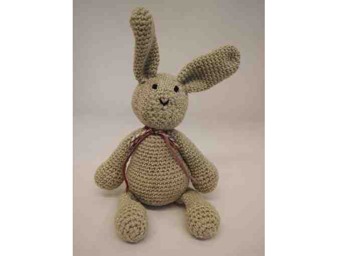 Handmade Crocheted Stuffed Bunny