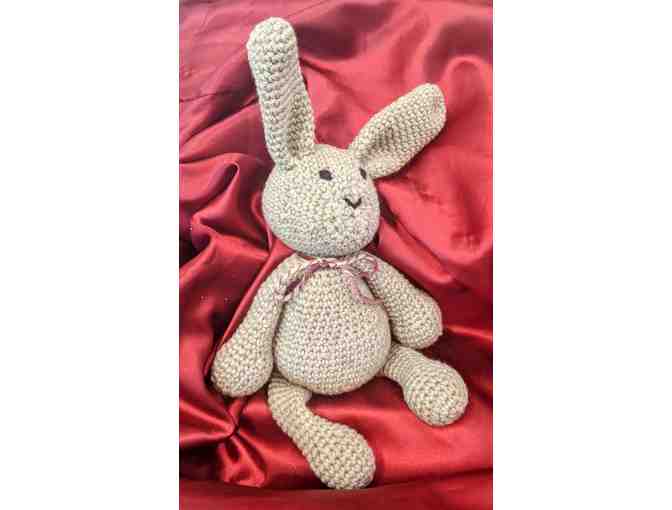 Handmade Crocheted Stuffed Bunny