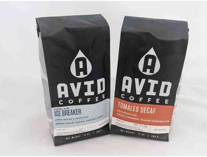 2 Bags of Coffee from AVID Coffee