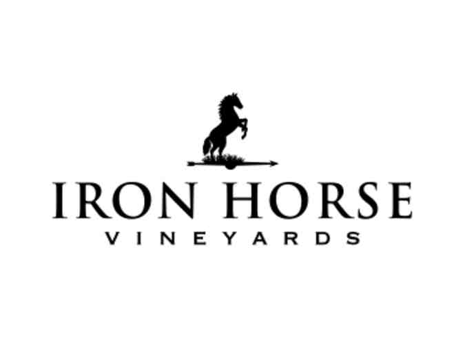 Two bottles from Iron Horse Vineyards