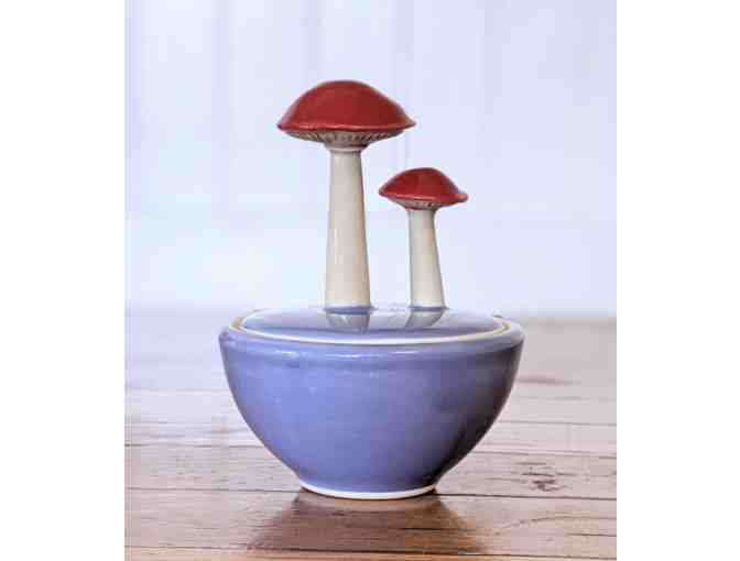 Handmade Mushroom Salt Cellar by Laura Begley Ceramics - Photo 1