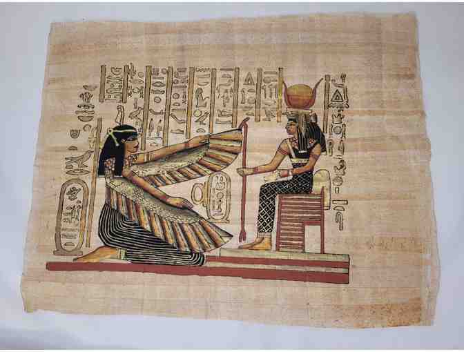 Egyptian Papyrus Art - Photo 1