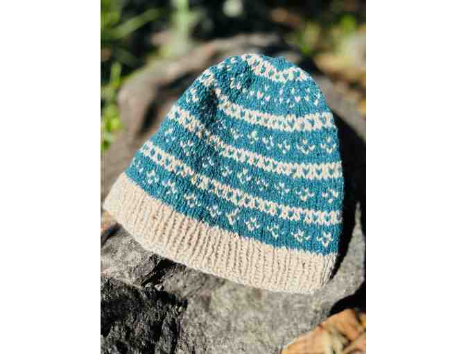 Youth Merino Wool Hat - by Ms. Theresa - Photo 1