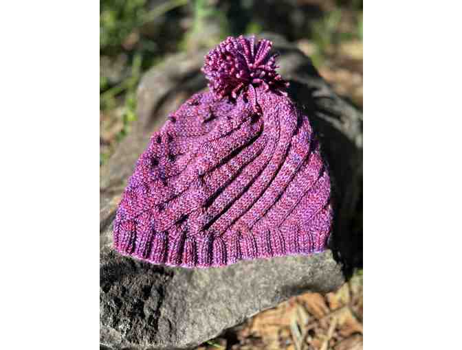 Youth Merino Wool Hat - by Ms. Theresa - Photo 1