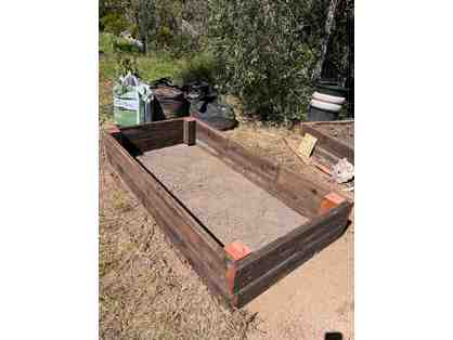 Redwood Raised Planter Box