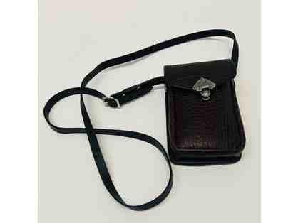 Leather Embossed Handbag - Just the Essentials