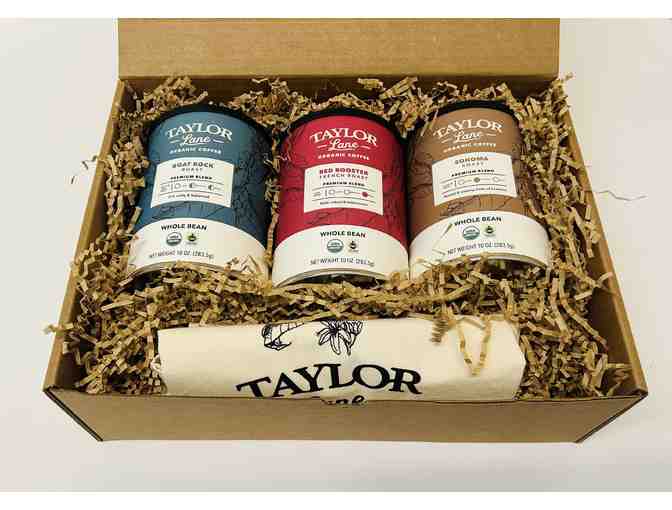 Taylor Lane Organic Coffees and Tote Bag - Photo 1