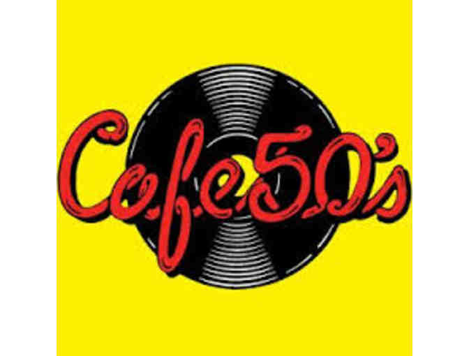 Cafe 50's $25 gift card - Photo 1
