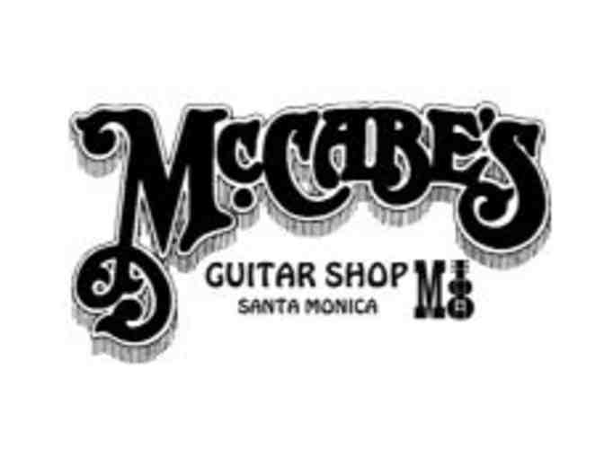 McCabe's Guitar Shop Back Room Concert Pass for Two - Photo 1