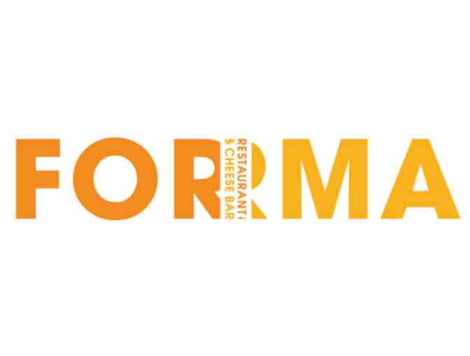 Forma Restaurant & Cheese Bar Gift Certificate