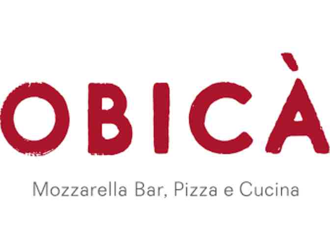 $50 Gift Card to Obica Mozzarella Bar