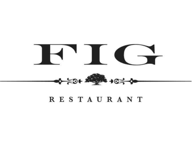 FIG Restaurant - Dinner for 2
