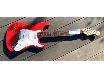 Rick Springfield autographed Fender Squier Bullet Strat Guitar