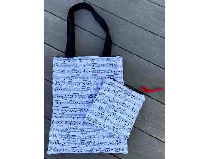 Handmade Tote & Essentials Bag by Sara Seklawi #2 - Photo 1