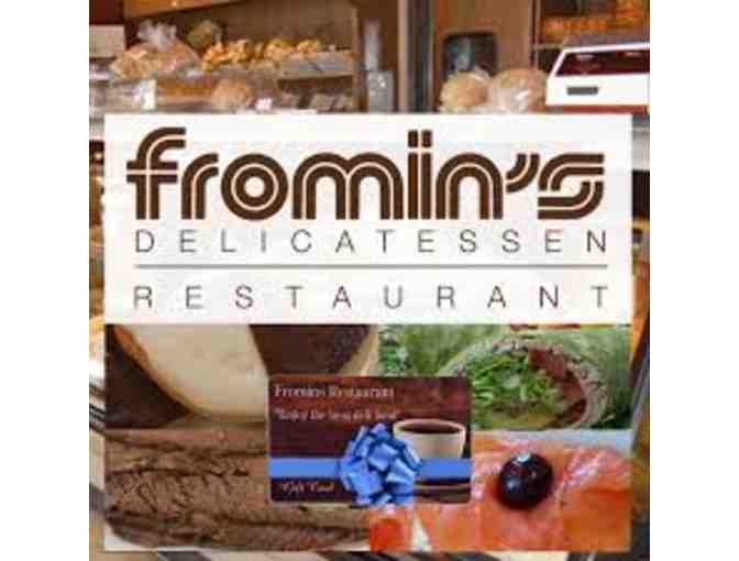 Fromin's Delicatessen Restaurant $50 gift card - Photo 1