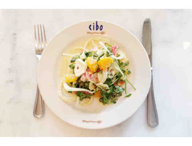 $100 Gift Certificate to Cibo Restaurant