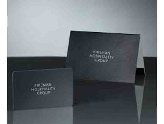 $150 Gift Card to Bond 45, Trattoria Del Arte, Cafe Fiorello, and more!