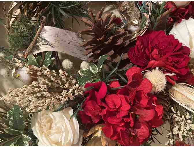 Winter Wreath in silks