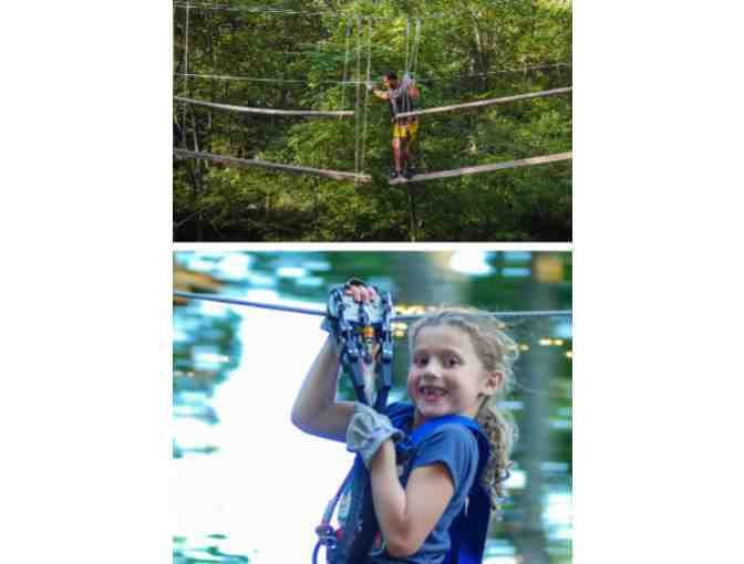 An Amazing Adventure Experience -- Treetop Climbing and Ziplining for All Ages
