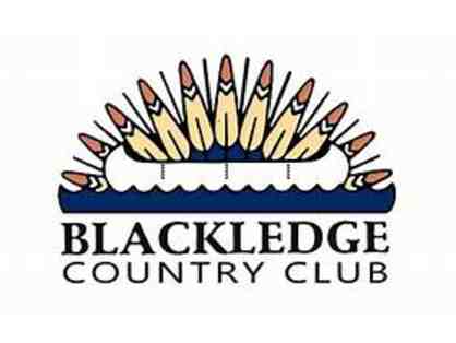 Four! Time for a round of golf for 2 at Blackledge Country Club