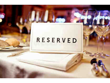 Reserved Table for 12 | (Table 4 of 5)