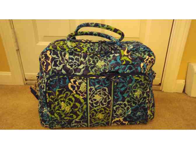 Vera Bradley Weekender Bag in Katalina Blues pattern