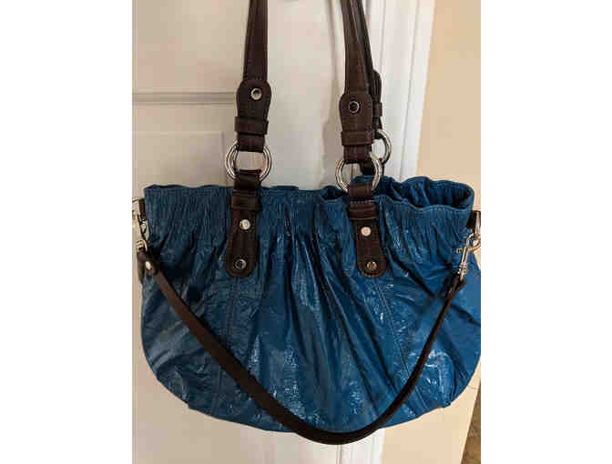 Nine West Patent Leather Slouch Bag
