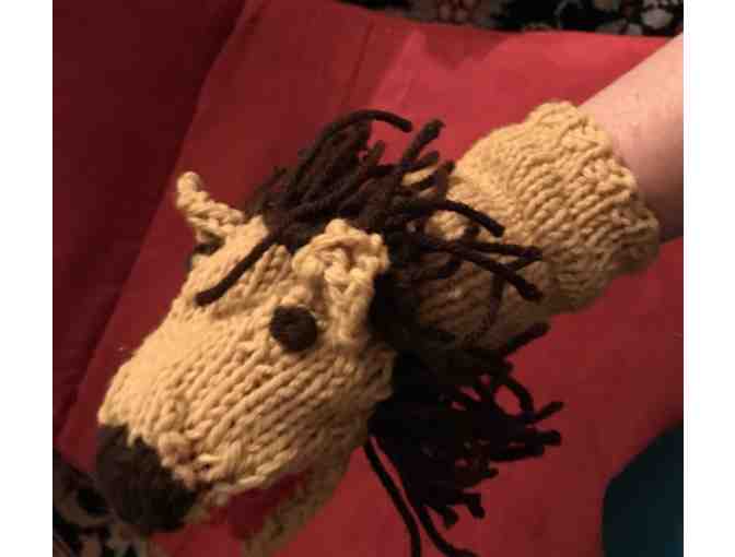 Lion and Elephant Hand Puppet Set