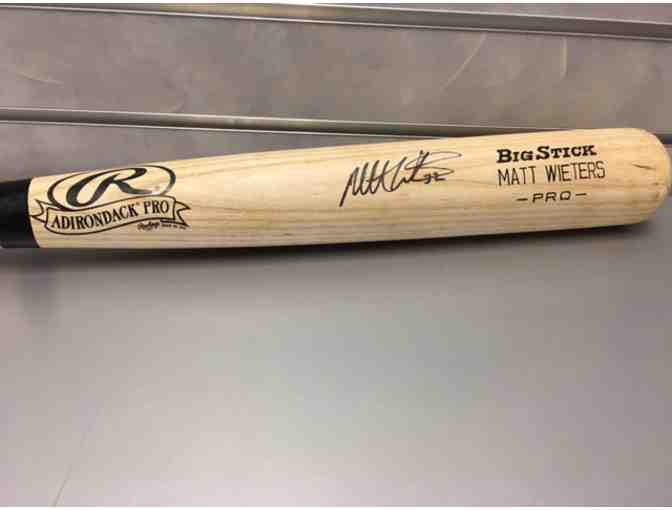 Matt Wieters Autographed Bat