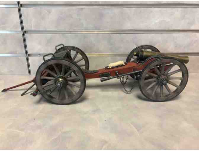 Silver Miniature Replica Cannon