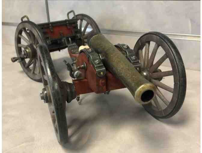 Silver Miniature Replica Cannon