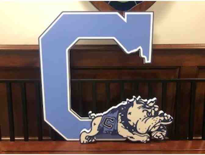 Citadel 'Jumping Bulldog' Wall Hanging