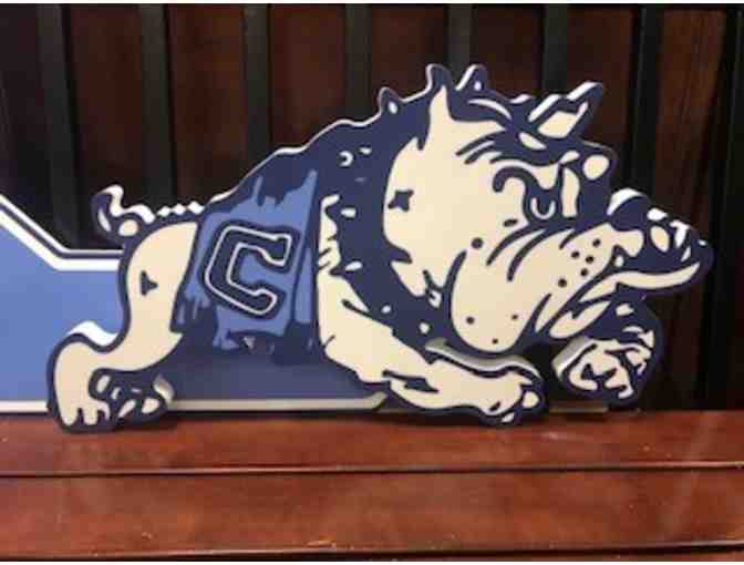 Citadel 'Jumping Bulldog' Wall Hanging