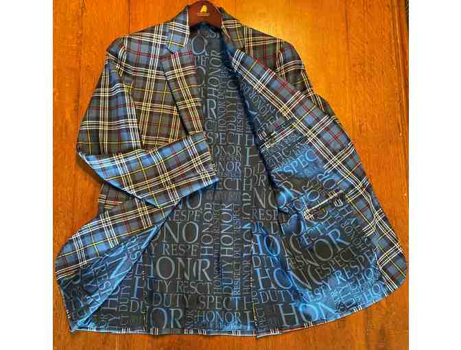 Single-Breasted Bespoke Citadel Tartan Blazer