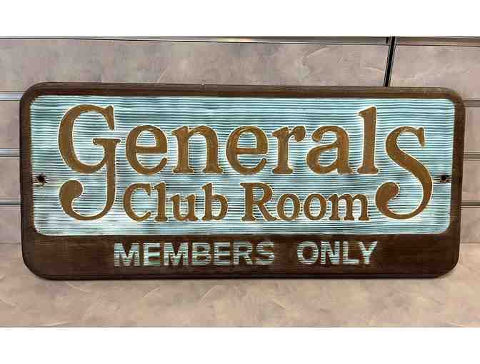 General's Club Sign from the old Johnson Hagood Stadium