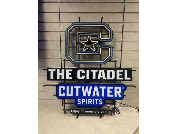 The Citadel Cutwater Spirits Neon Sign