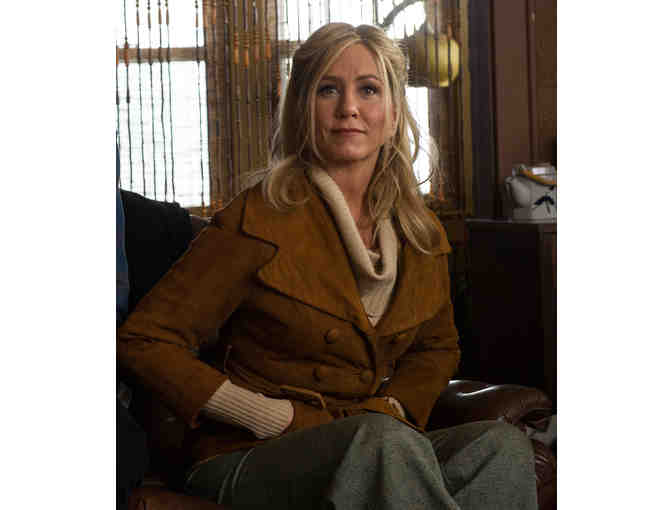 Jennifer Aniston Suede Jacket from 'Life of Crime', premiering at TCFF '14!