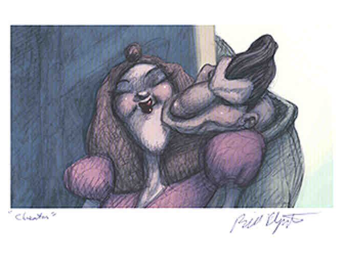 Signed Bill Plympton Artwork (TCFF '10/'12)