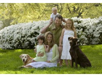 From Robin Jackson Photography a 16x20 Family Portrait-Pets welcome!