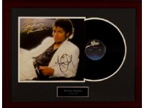 Michael Jackson Autographed Record Album.