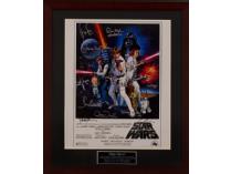 Star Wars 16 X 20 Autographed Photograph.
