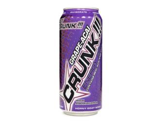 Crunk!!!Energy Drink..the no crash energy drink!