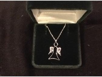 Sterling Silver Angel Necklace