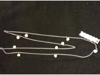 Pearl Necklace and Bracelet