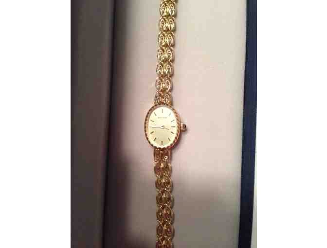 Ladies 14 Karat Bulova Watch