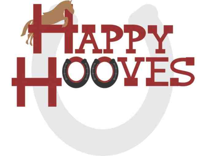 Two private horse back riding lessons at Happy Hooves