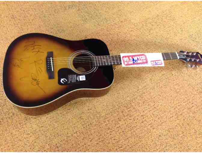Autographed Rascal Flatts guitar