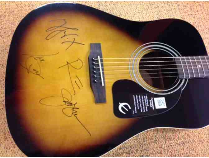 Autographed Rascal Flatts guitar