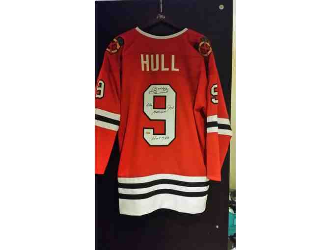 Autographed Bobby Hull Jersey